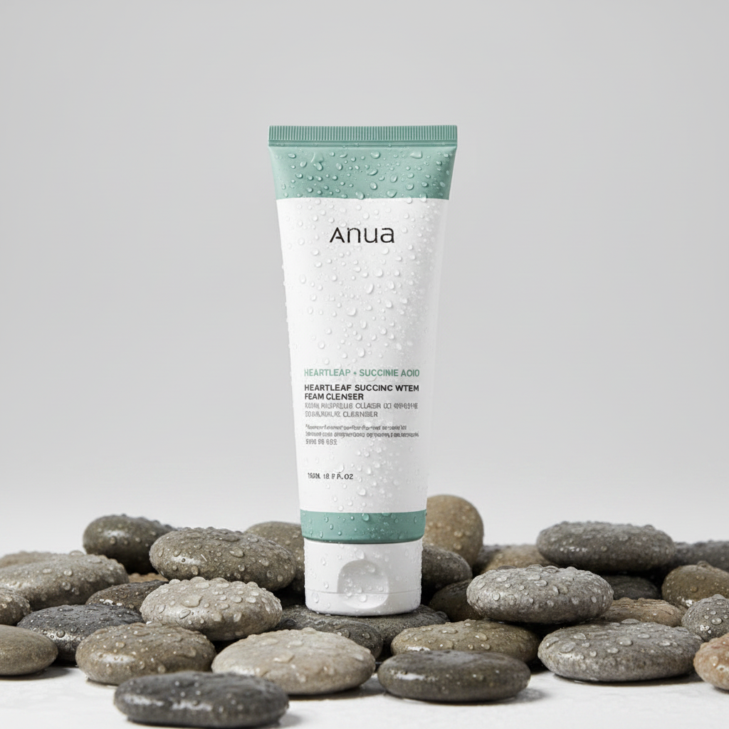 Anua Heartleaf Succinic Moisture Cleansing Foam 150ml