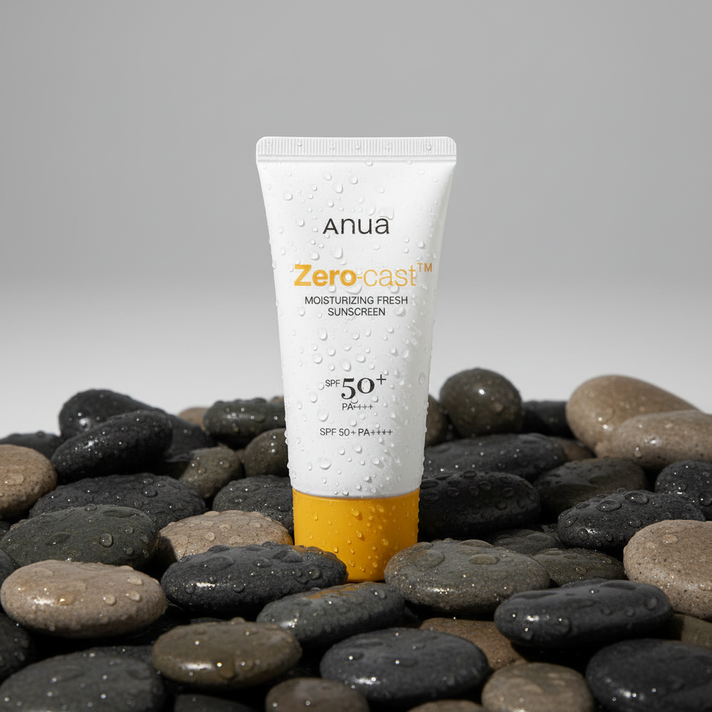 Anua Zero-Cast Moisturizing Sunscreen SPF50+ PA++++